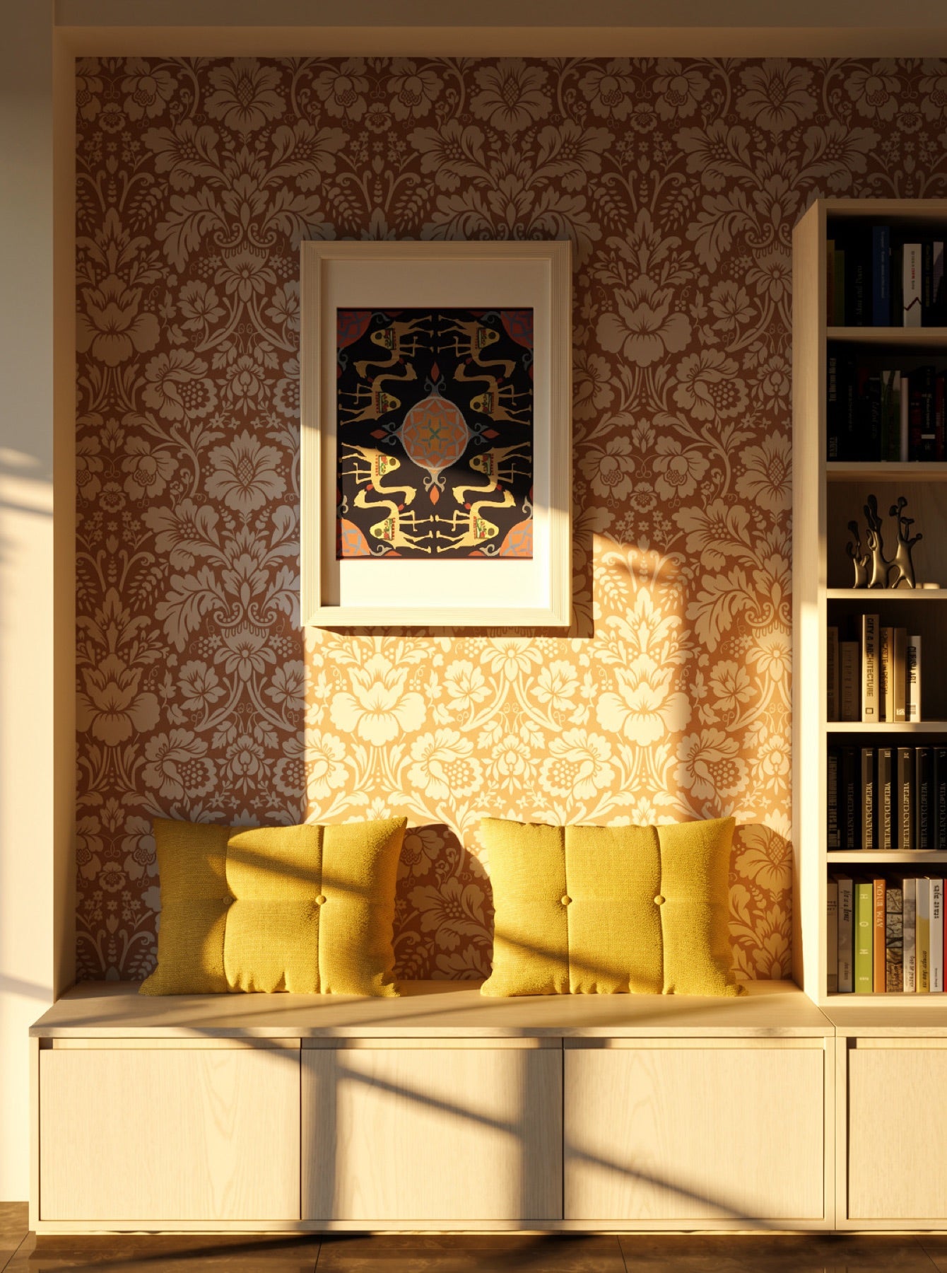 Caravan of Time shown in warm golden-hour light.